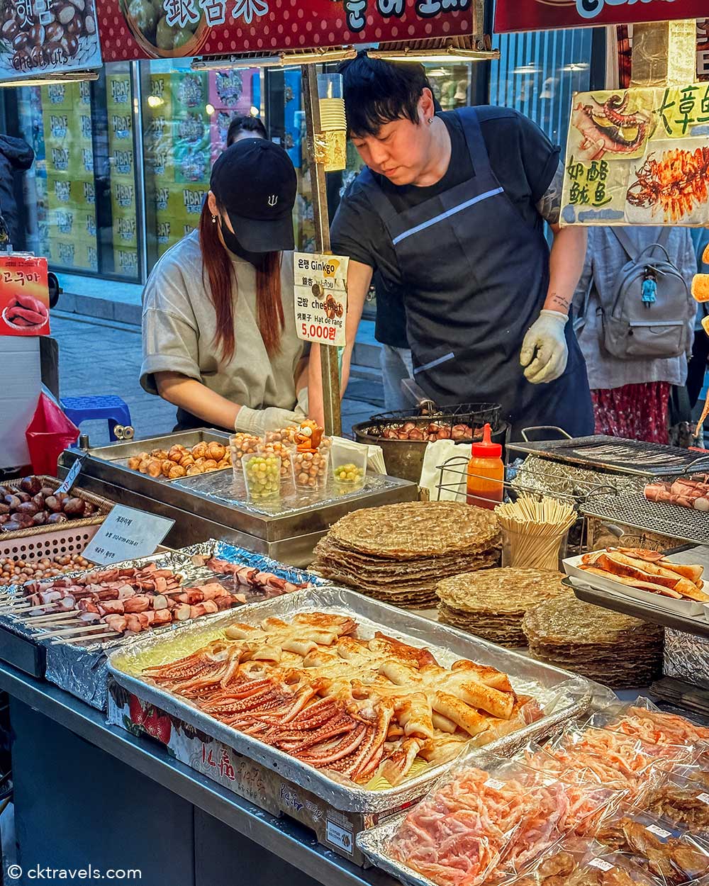 Myeongdong Night Market in Seoul - 2023 Guide - CK Travels