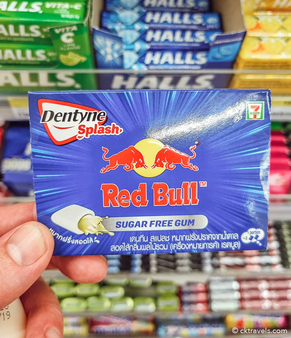 Red Bull Chewing Gum Thailand