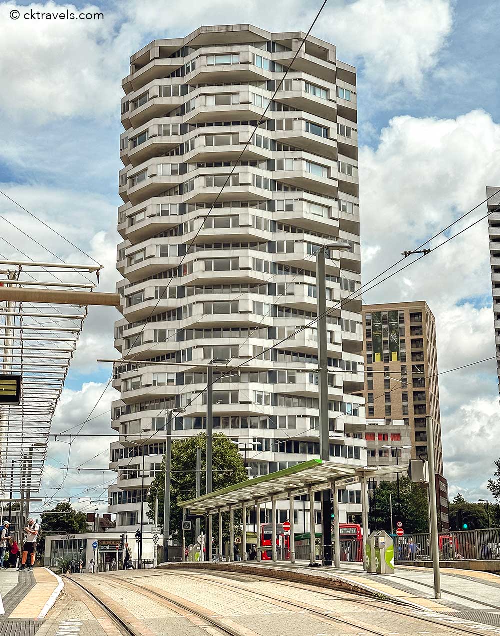 ‘No 1’ Brutalist Building Croydon - AKA the 50p Tower Brutalism