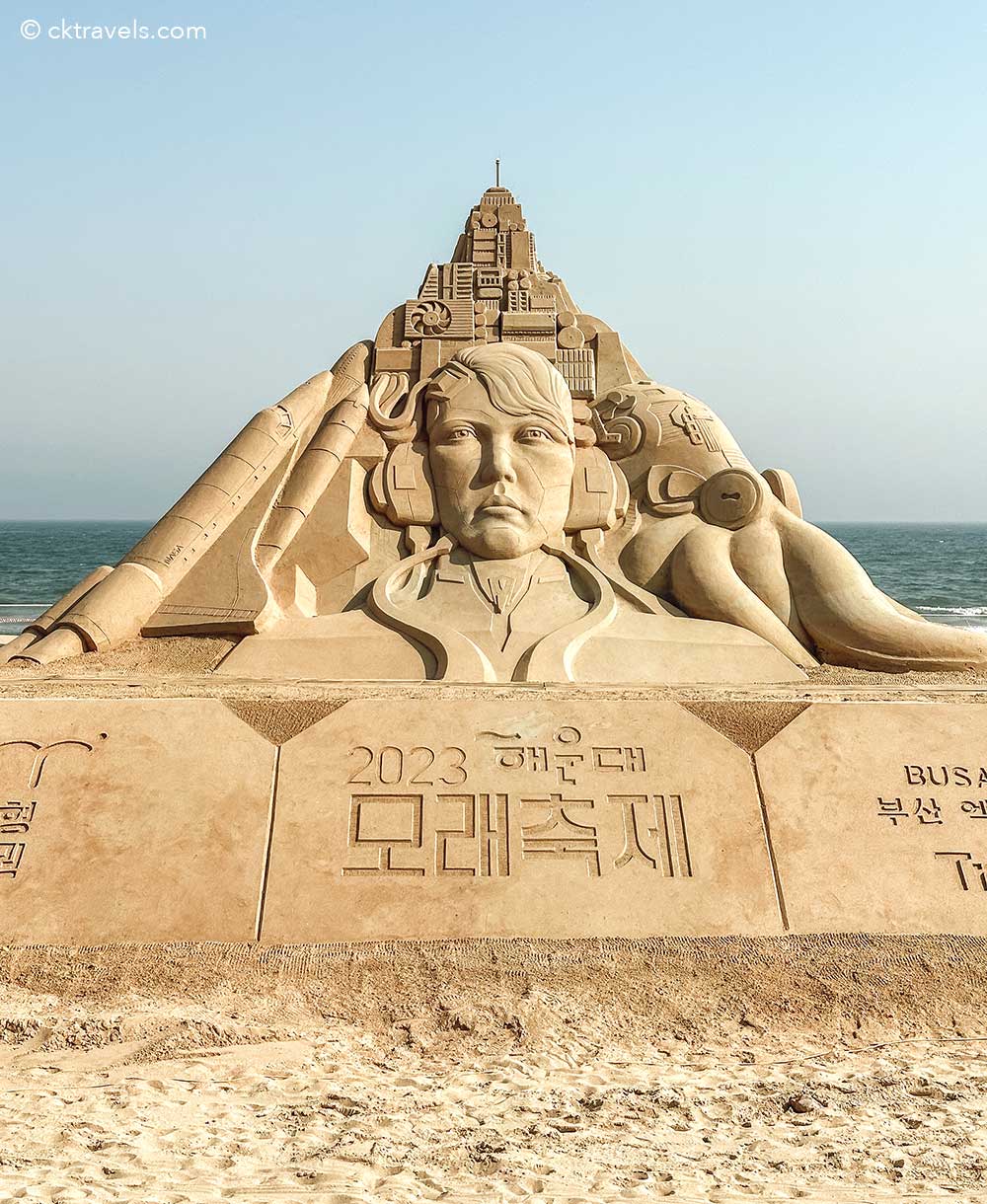 Busan Haeundae Beach Sand Festival - things to do in Busan