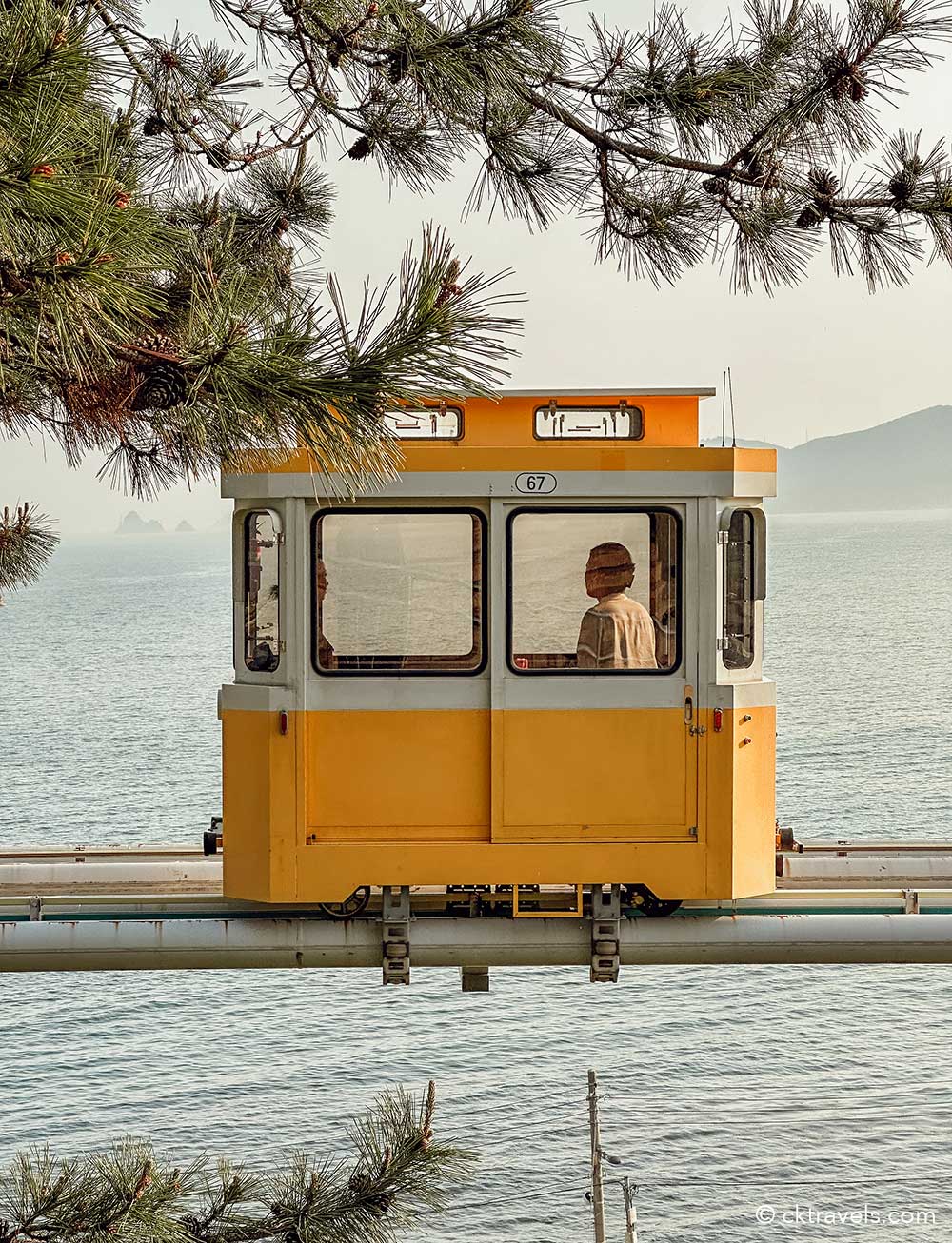 Haeundae Blue line Park sky capsule Busan