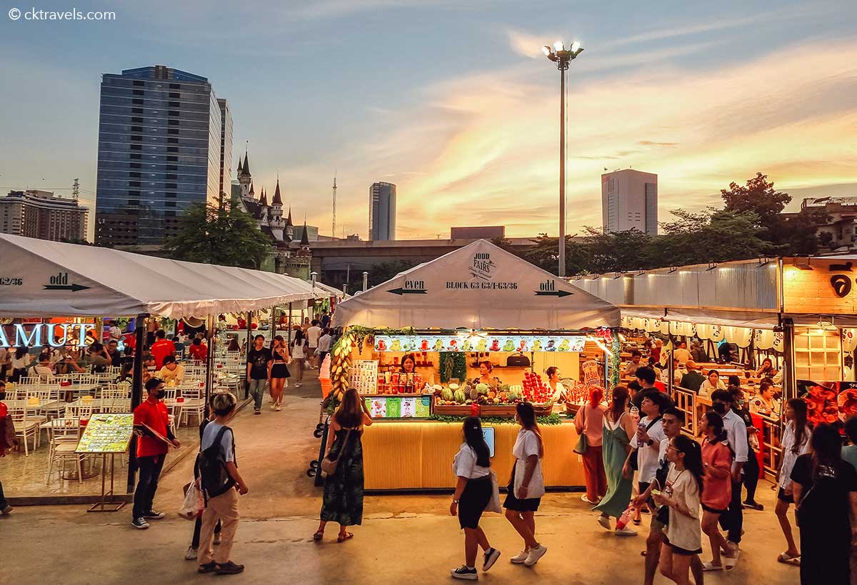 Jodd Fairs DanNeramit Night Market in Bangkok 2023 - CK Travels