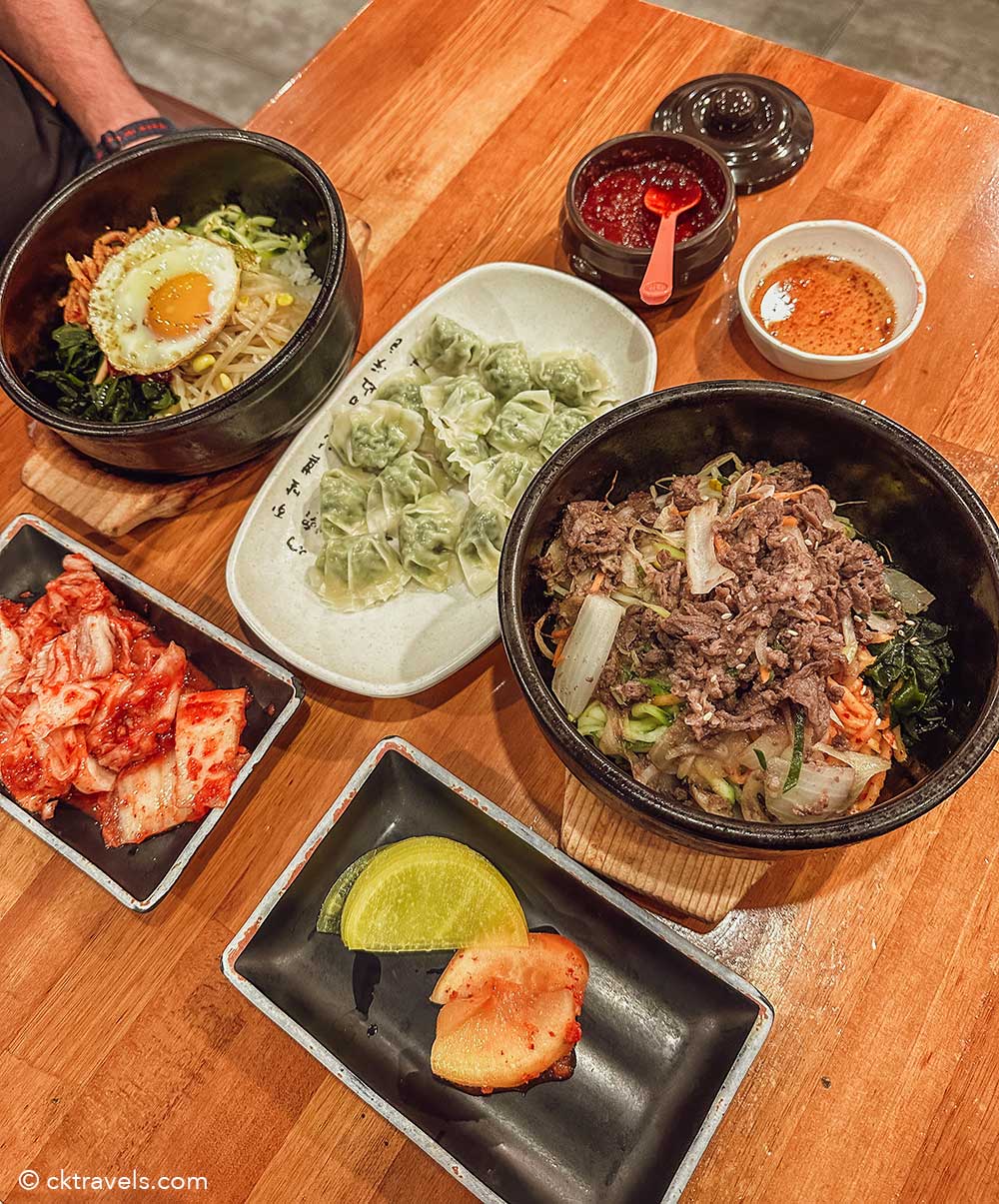 Woojung Dolsot Bibimbap restaurant Seomyeon Busan