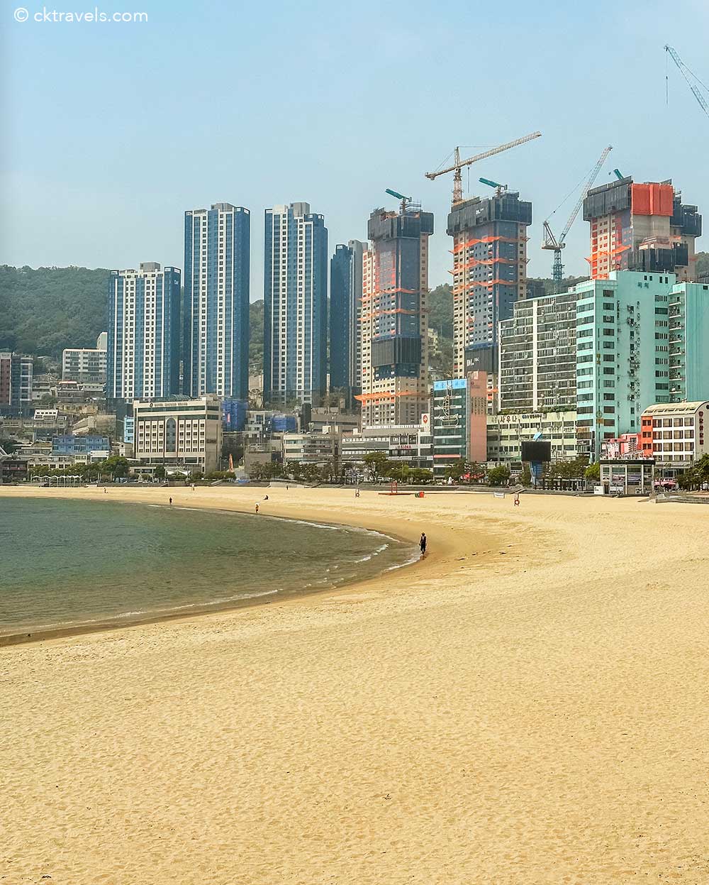 Songdo Beach in Busan South Korea
