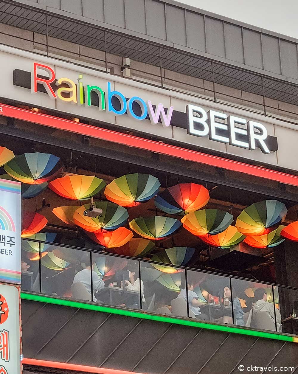 Rainbow Beer Bar Gwangalli Beach Busan South Korea