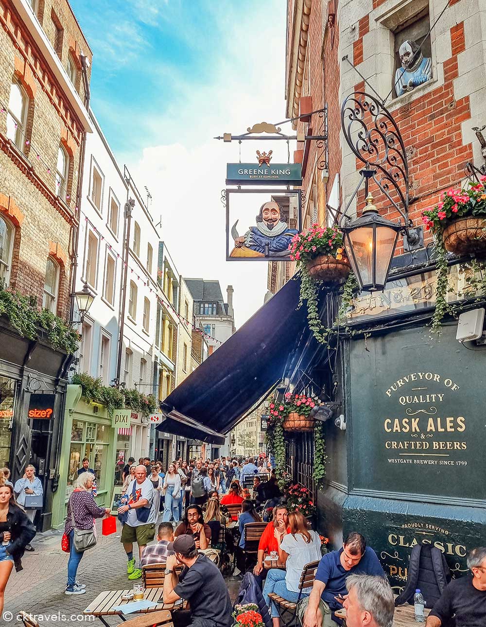 The Shakespeare’s Head pub and restaurant London