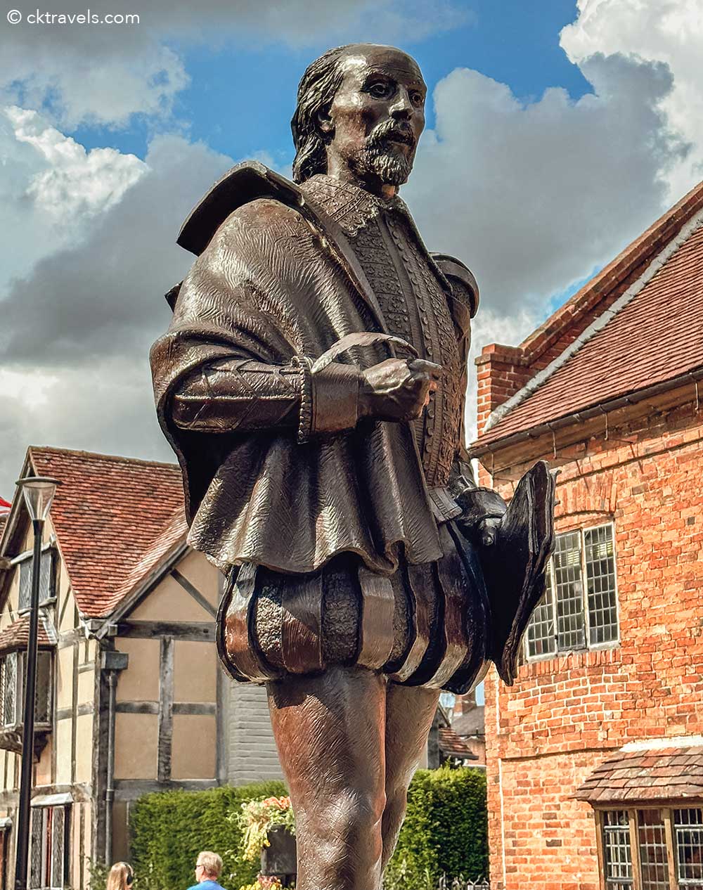 William Shakespeare statue Stratford-Upon-Avon