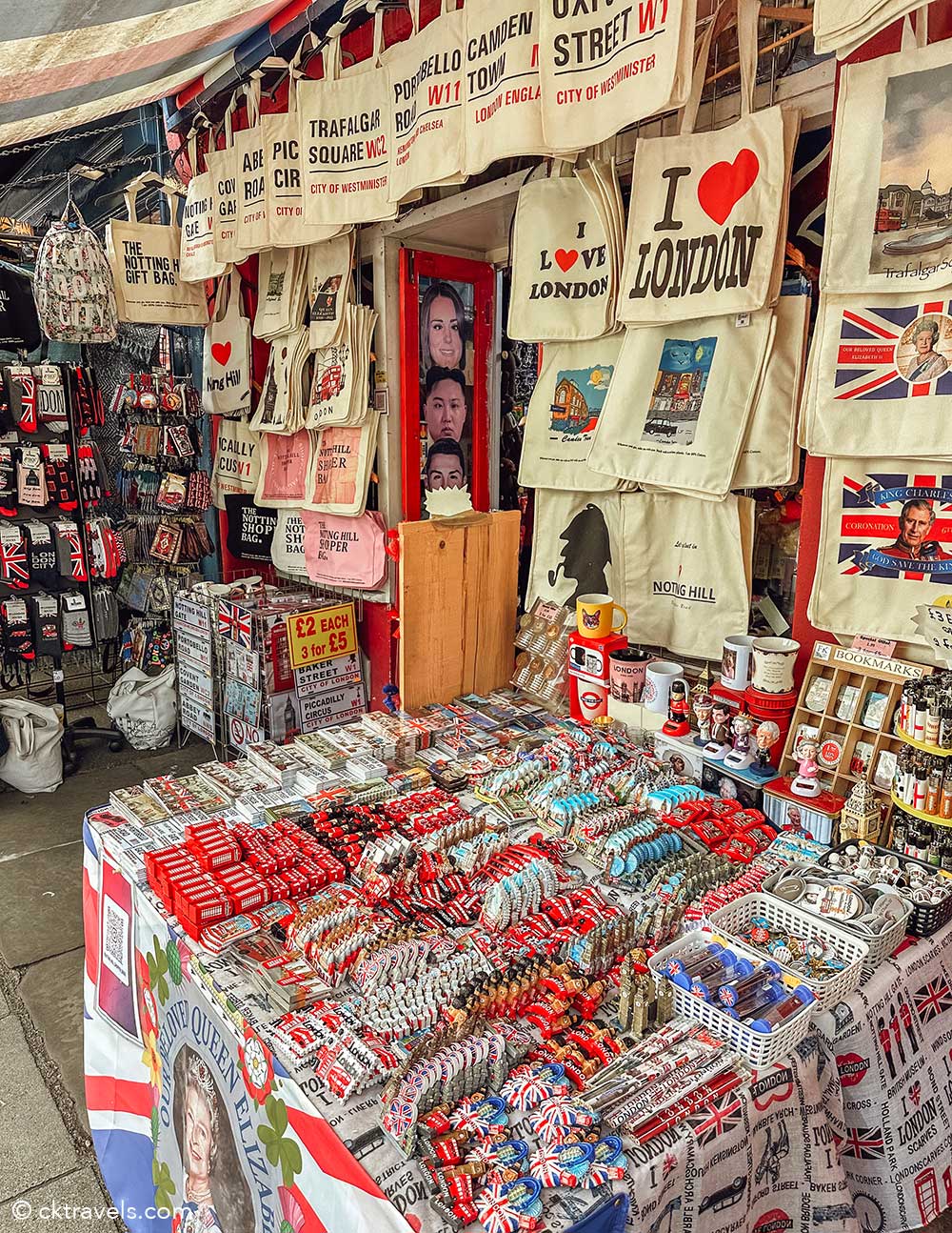 Portobello Road Market Notting Hill london