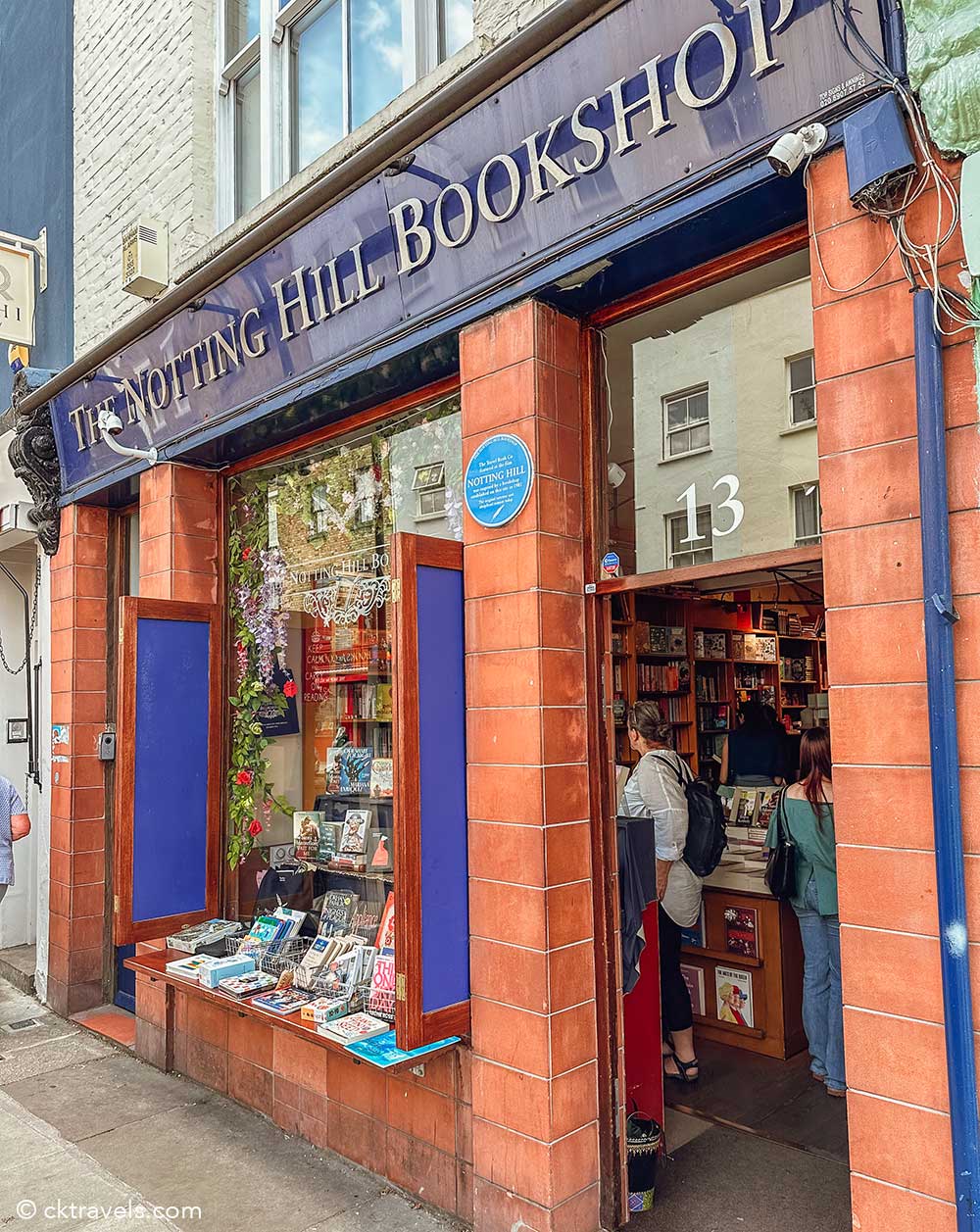 The Notting Hill Travel Bookshop, Blenheim Crescent