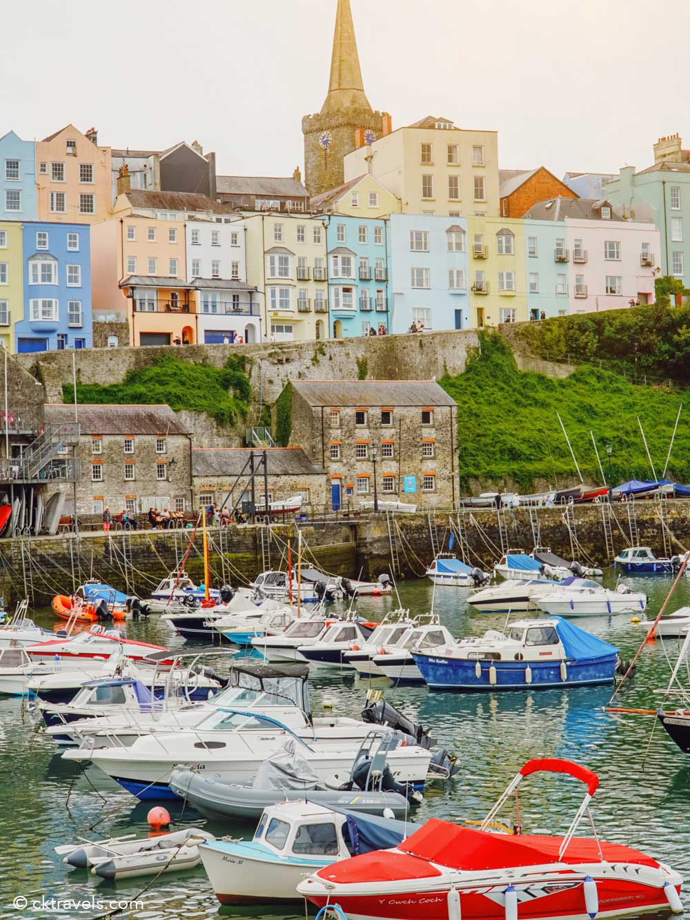 Tenby harbour Wales