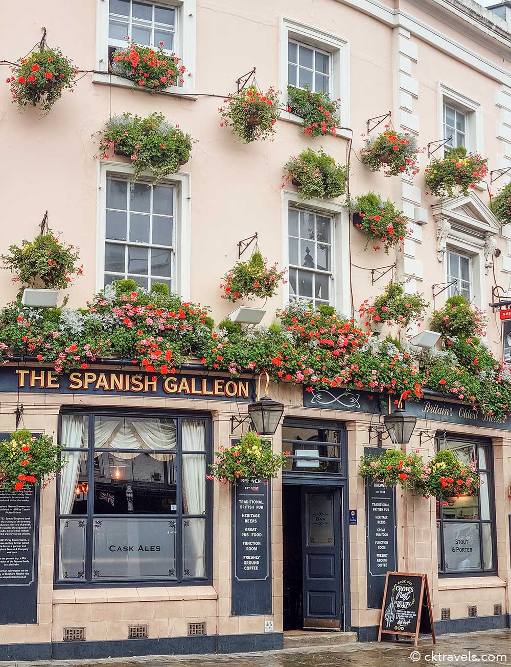 The Spanish Galleon pub in Greenwich London