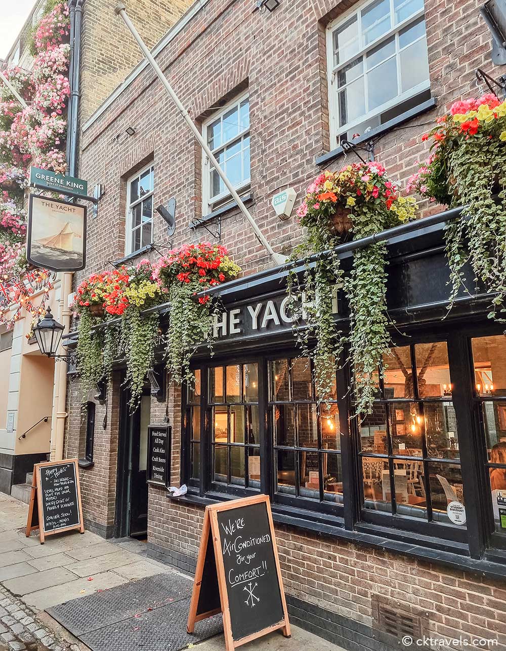 The yacht pub in Greenwich London