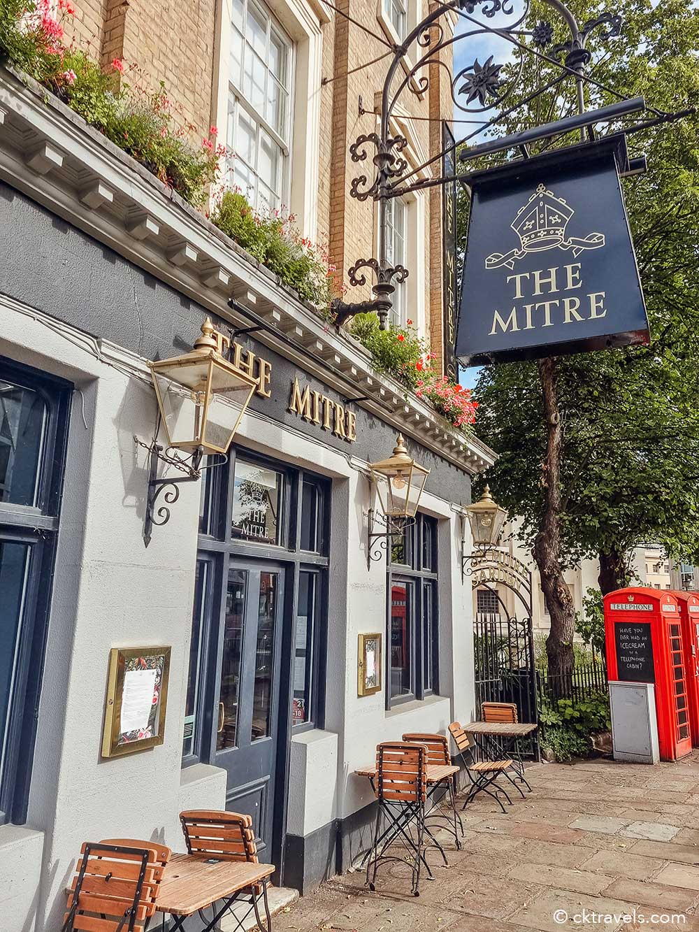 The Mitre pub in Greenwich london