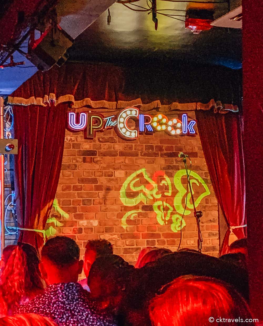 Up The Creek Comedy Club first date in London
