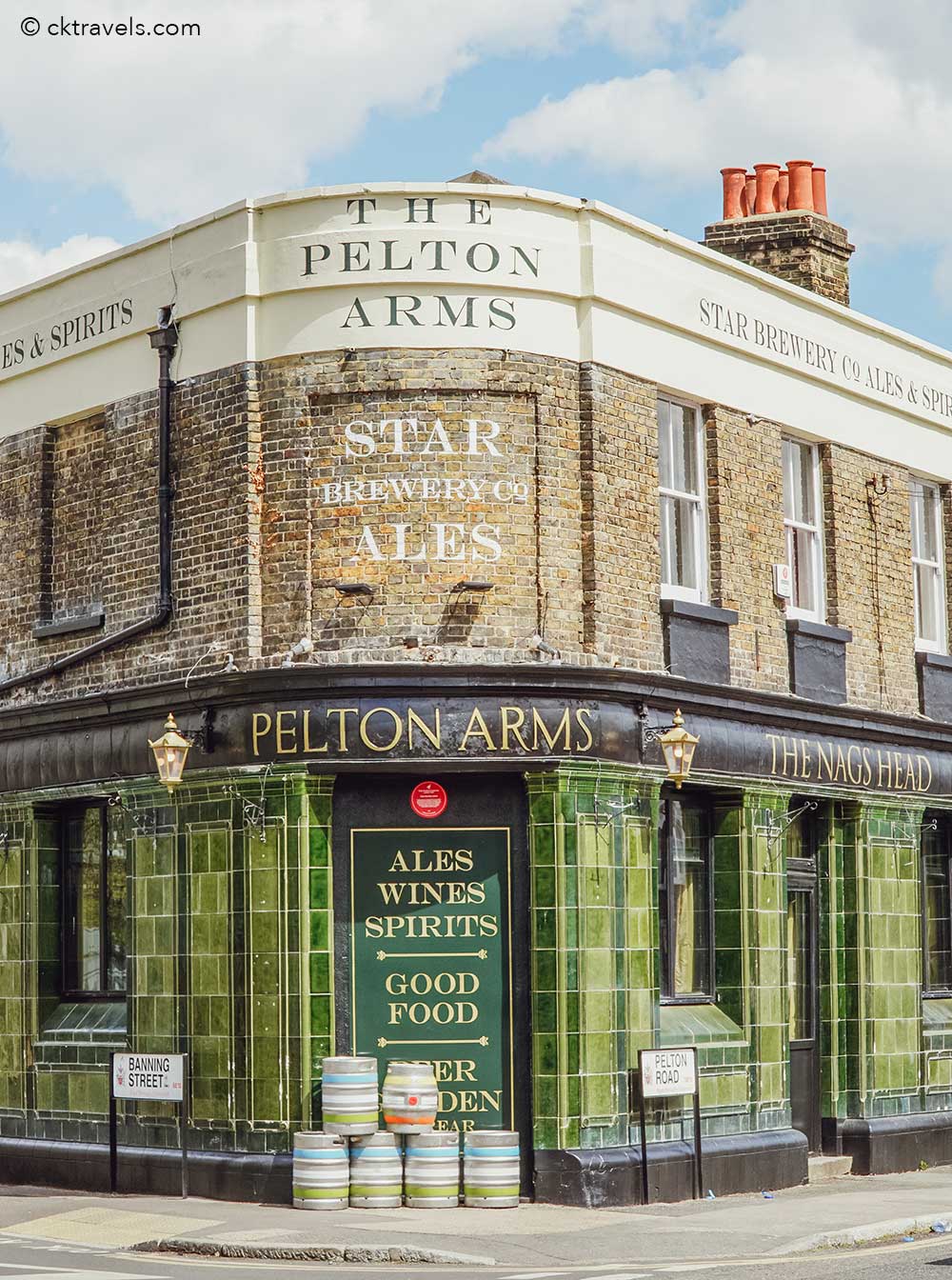 The Pelton Arms SE10 pub