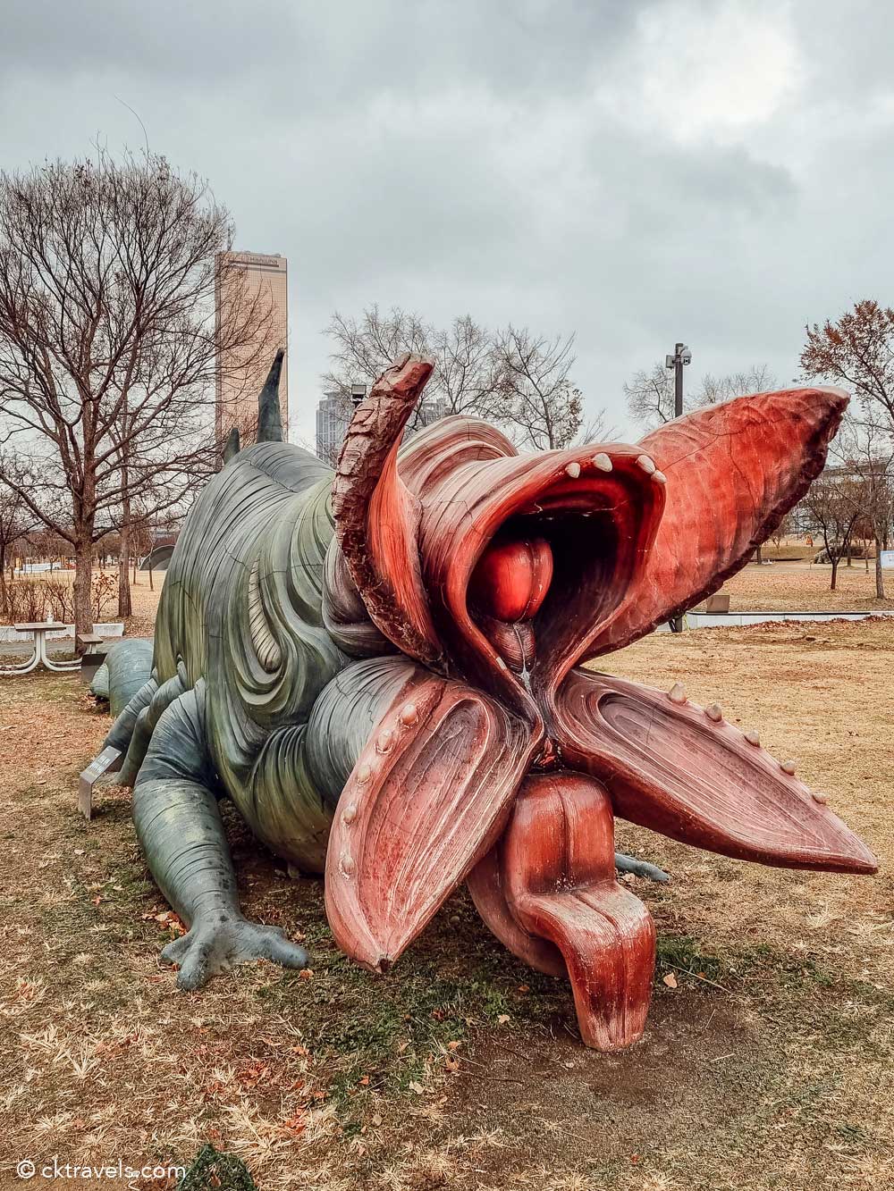 ‘The Host’ monster sculpture by the River Han In Seoul - Unique, Weird and Wonderful Seoul Attractions