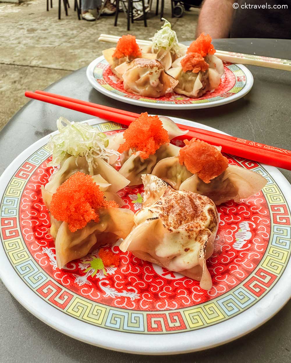 Feng Zhu dumplings Talat Noi Bangkok