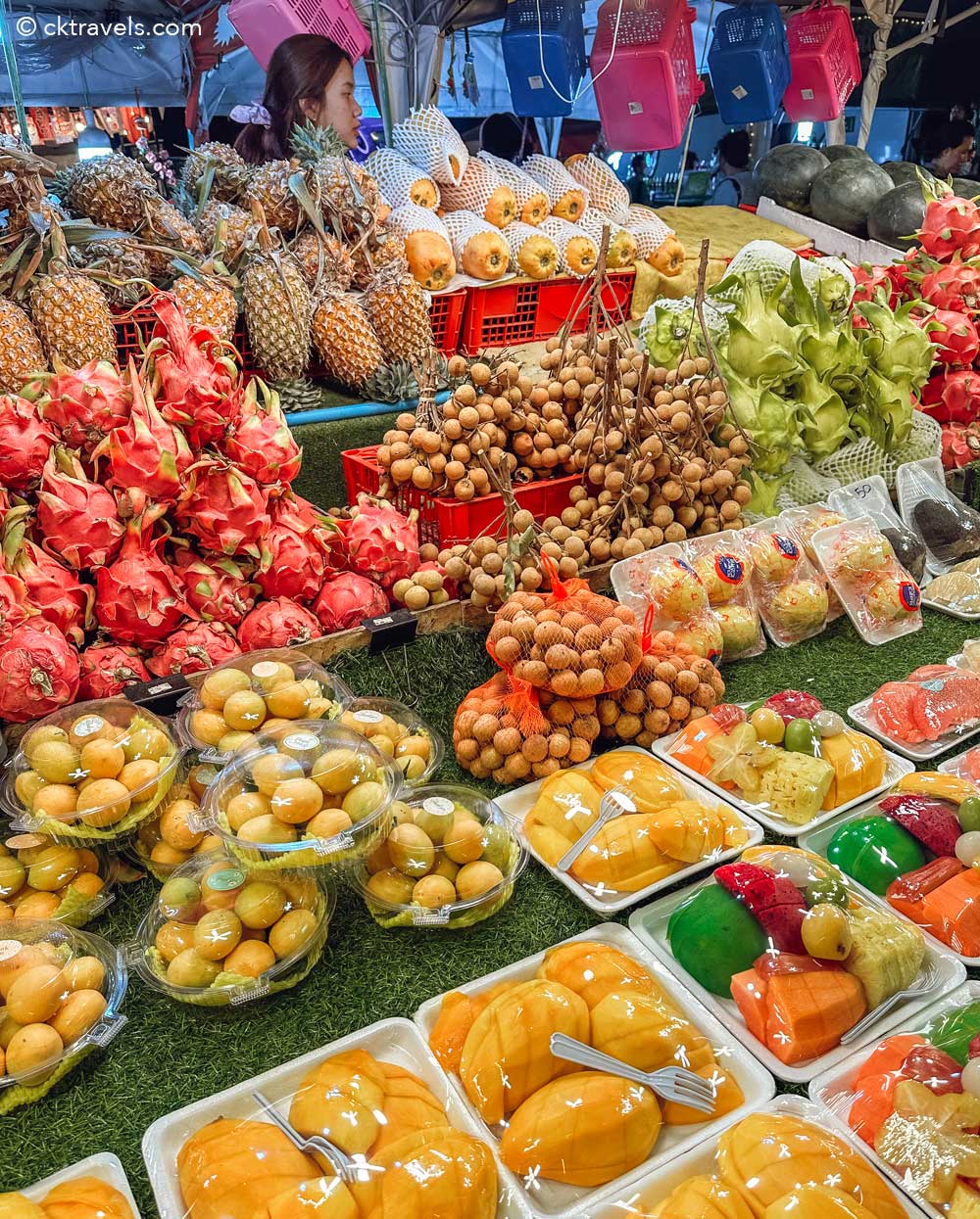 fruit thailand night market