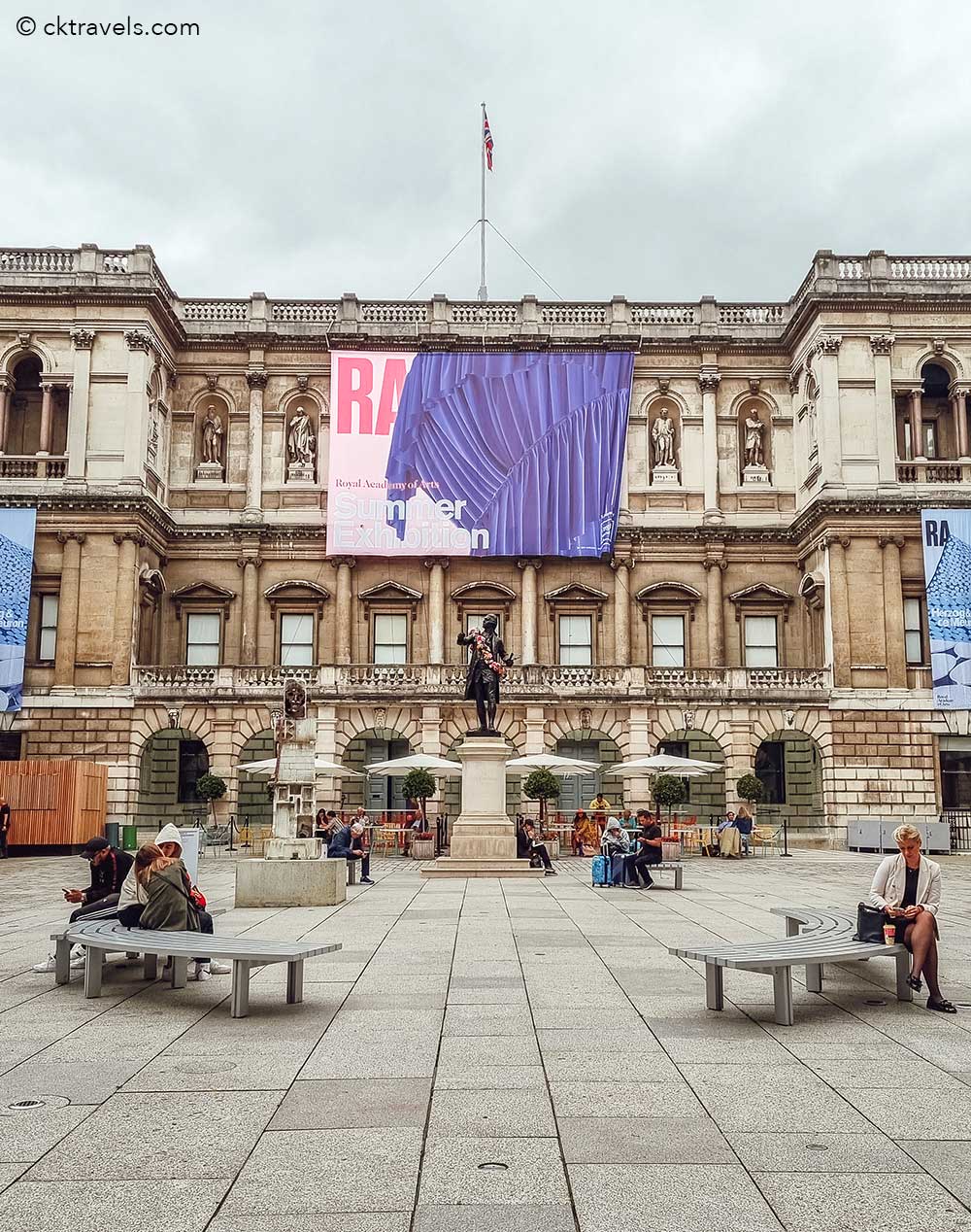 The Royal Academy of Arts near Piccadilly Circus station in London