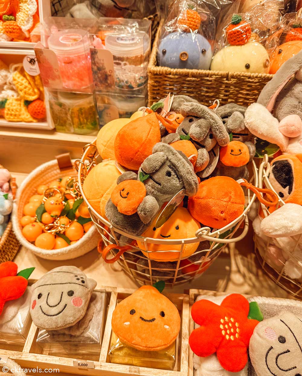 Hallabong tangerine souvenirs Dongmun Market Jeju Island South Korea