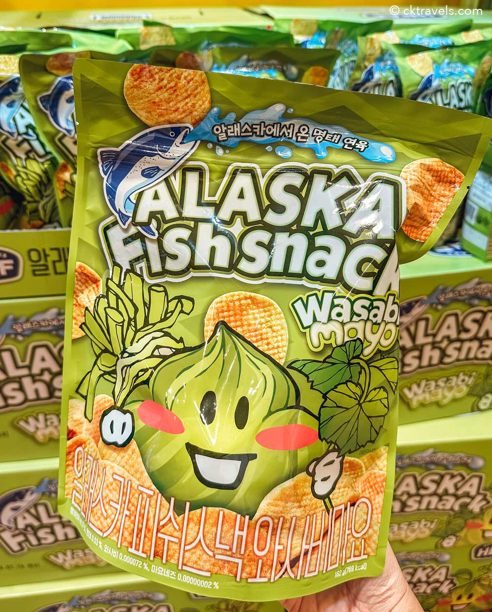 HBAF Alaska Fish Snack wasabi mayo