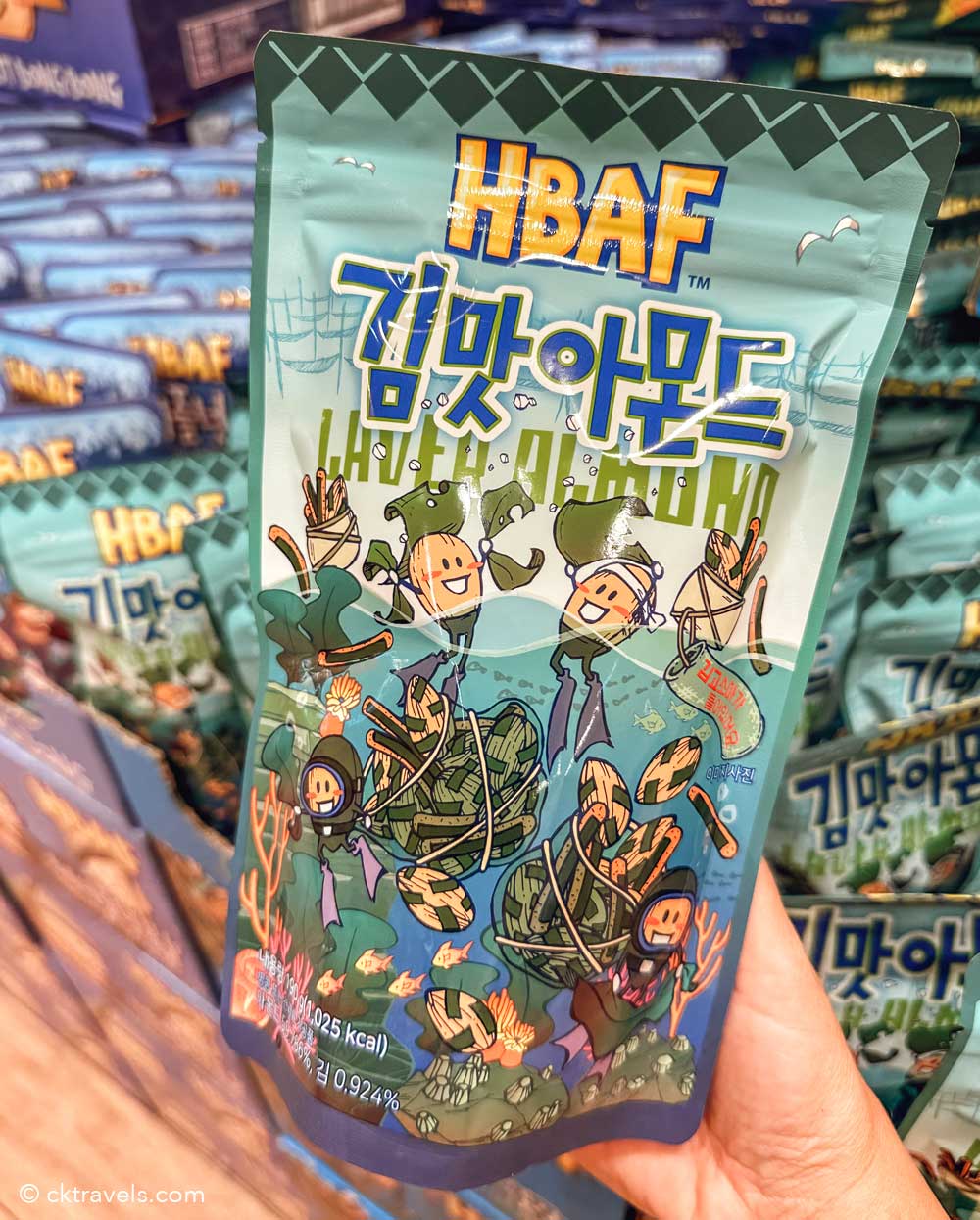 HBAF laver Almonds south korea