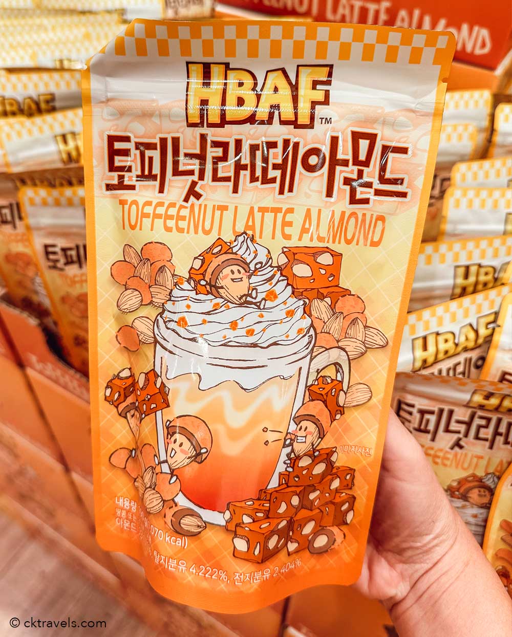 HBAF Toffeenut Latte Almonds south korea
