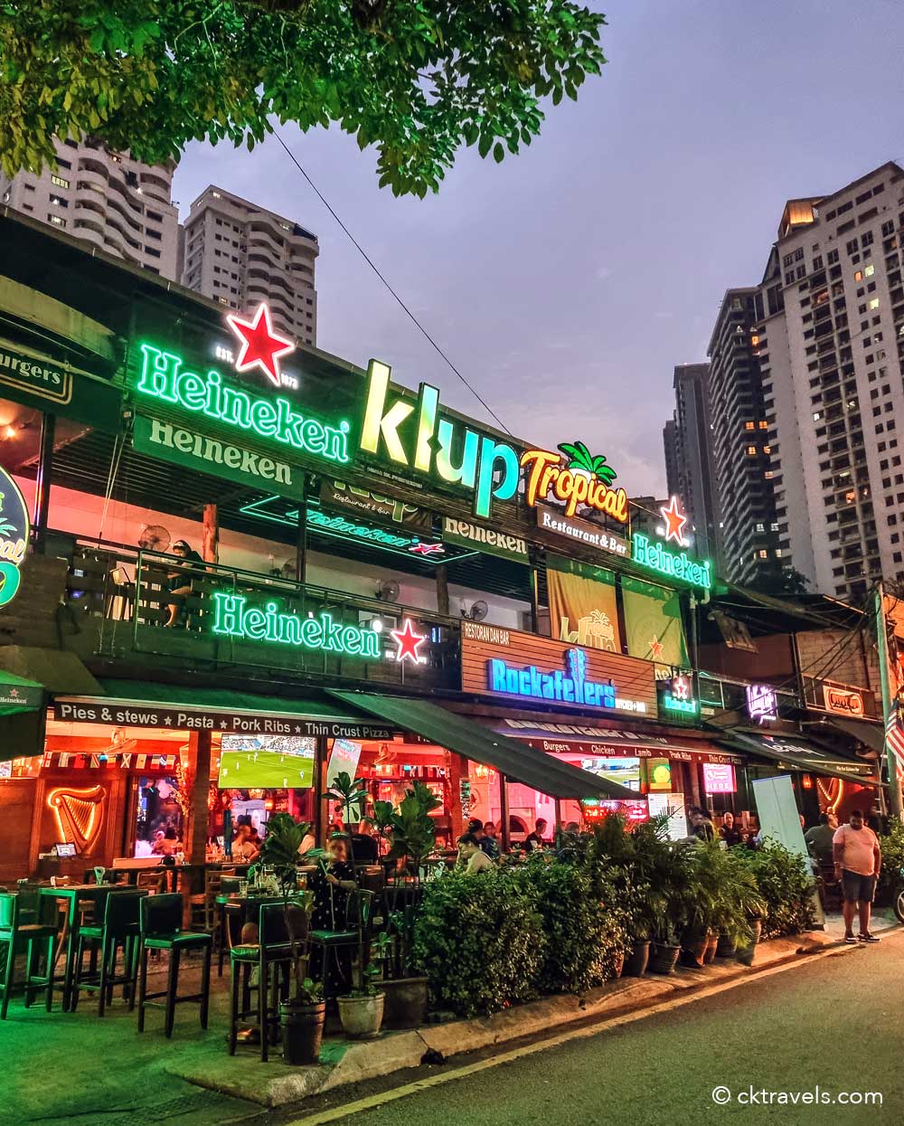  Changkat Bukit Bintang Nightlife in Kuala Lumpur, Malaysia