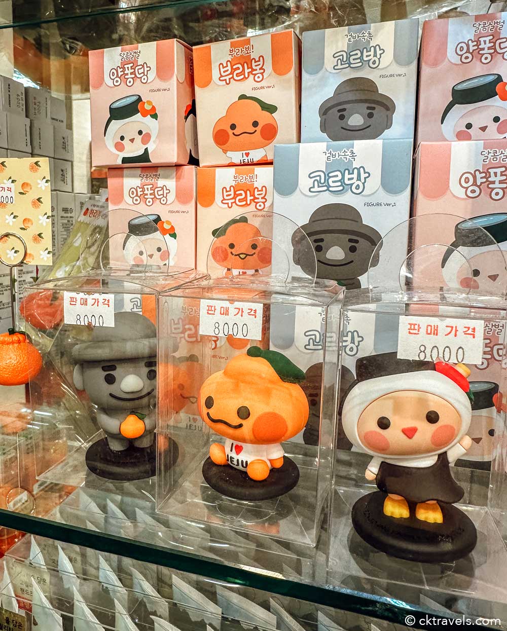 Jeju Island gift shop souvenirs