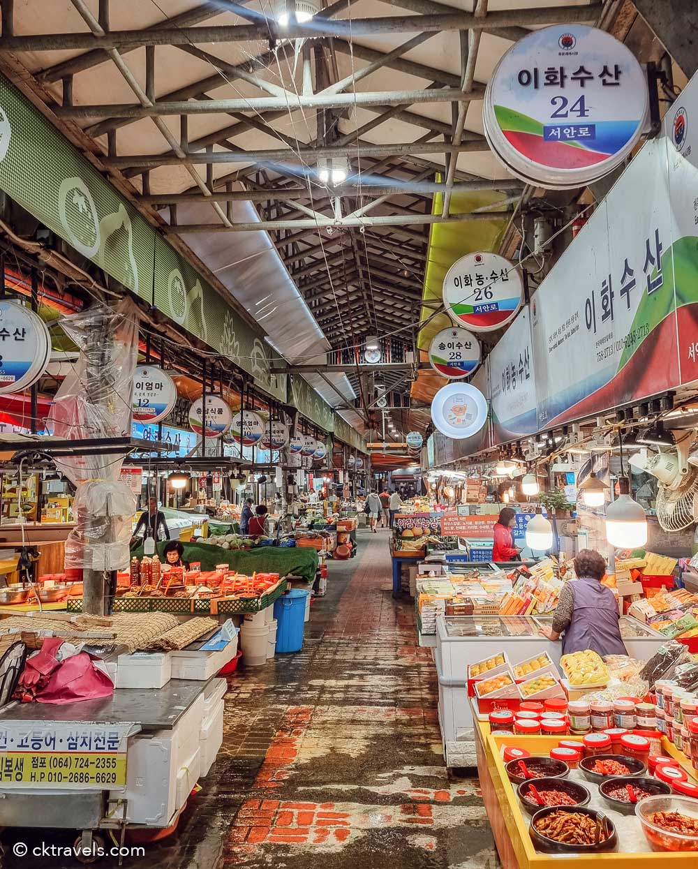 Dongmun Market Jeju Island South Korea