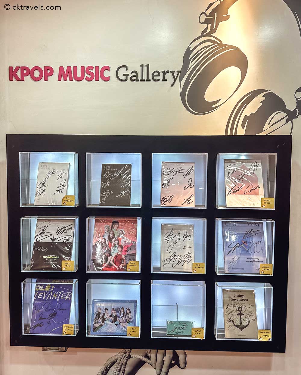 Korea Music Myeongdong First Branch - k-pop store Seoul South Korea