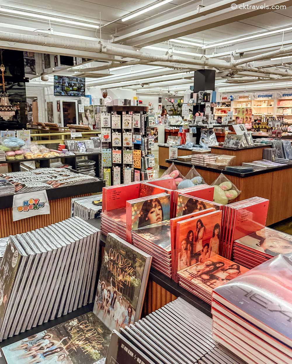 All That K K-pop shop in Myeongdong, Seoul, South Korea