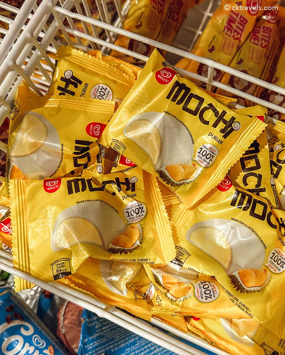 Mochi frozen durian Malaysia 7-Eleven