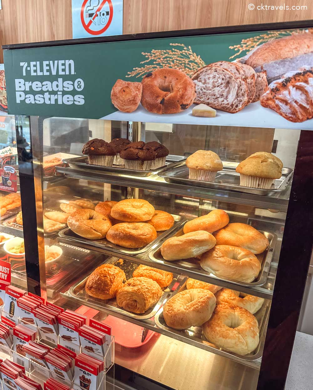 Malaysia 7-Eleven Stores - breads and pastries