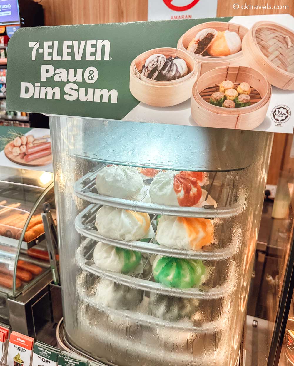 Malaysia 7-Eleven Stores - pau and dim sum
