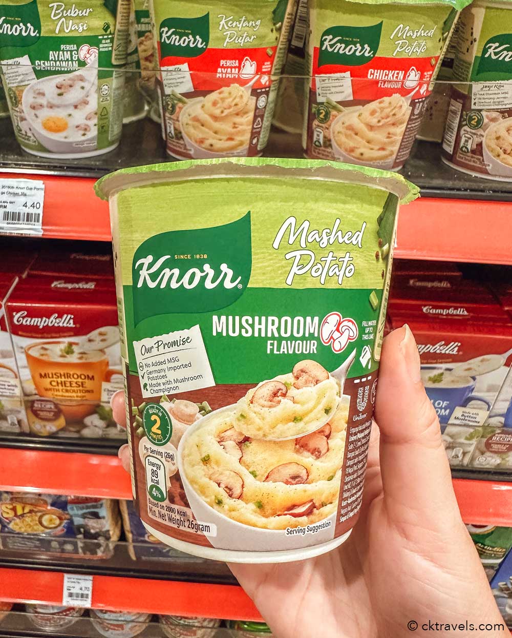 Knorr Mashed Potato Malaysia 7-Eleven