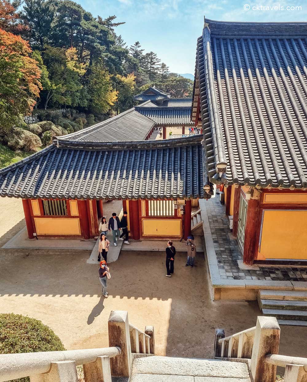 Museoljeon Hall Bulguksa Temple in Gyeongju, South Korea