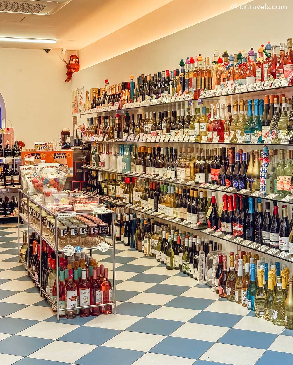 wine and alcohol shop at Haeundae Traditional Market - Busan's best food market
