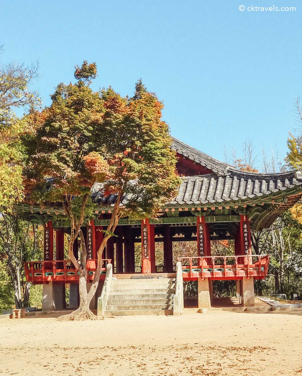 Omokdae and Imokdae hillside shrines Jeonju