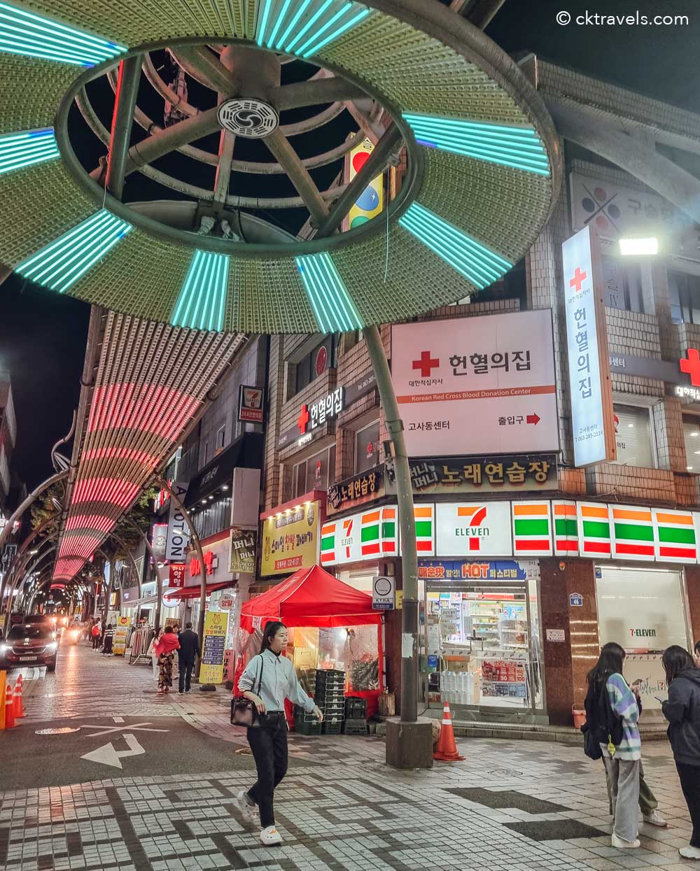Gaekridan-gil Road & Jeonju City Centre
