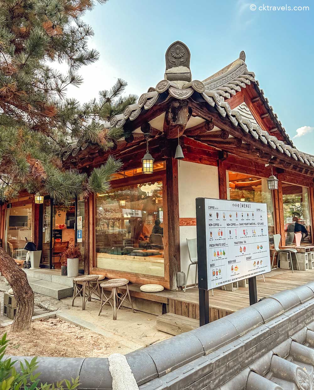 Jeonju Hanok Village in South Korea