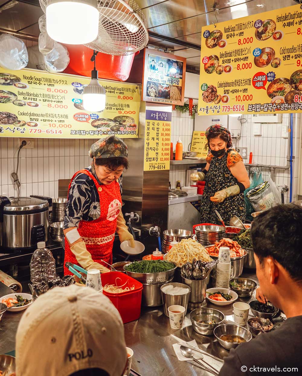 Kalguksu Alley at Namdaemun Market Seoul