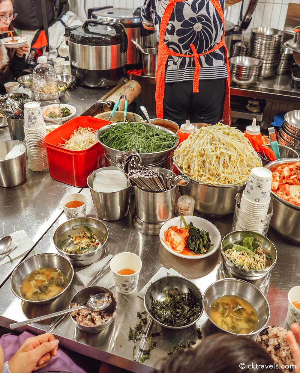 Kalguksu Alley at Namdaemun Market Seoul