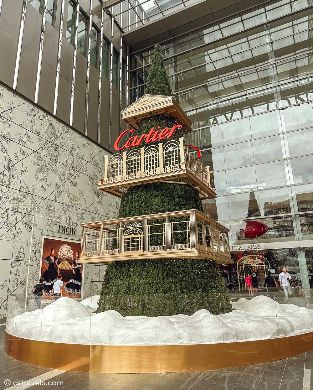 Cartier Pavilion Kuala Lumpur Christmas decorations