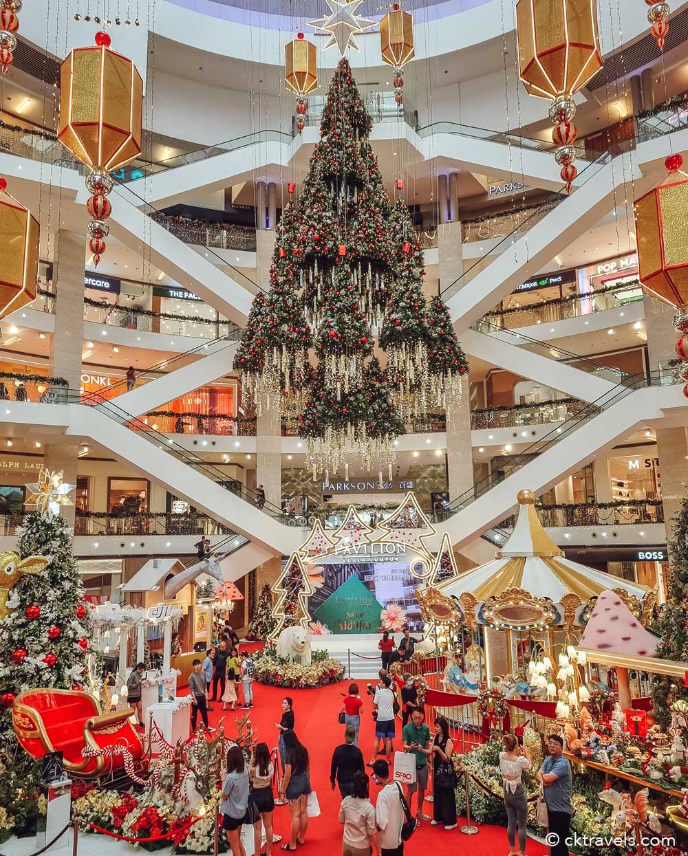 Pavilion Kuala Lumpur Christmas decorations