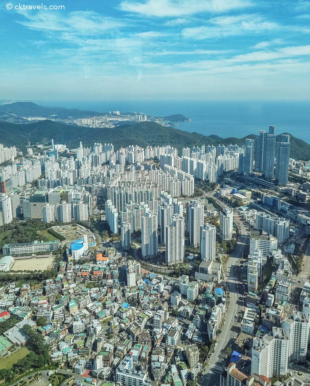 World’s Tallest Starbucks at Busan X The Sky, South Korea