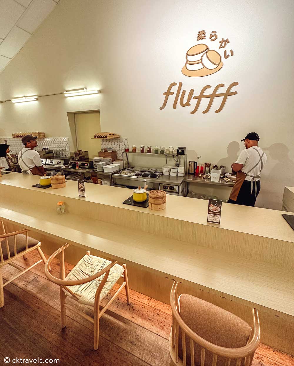 Flufff Pancake Cafe in Ipoh