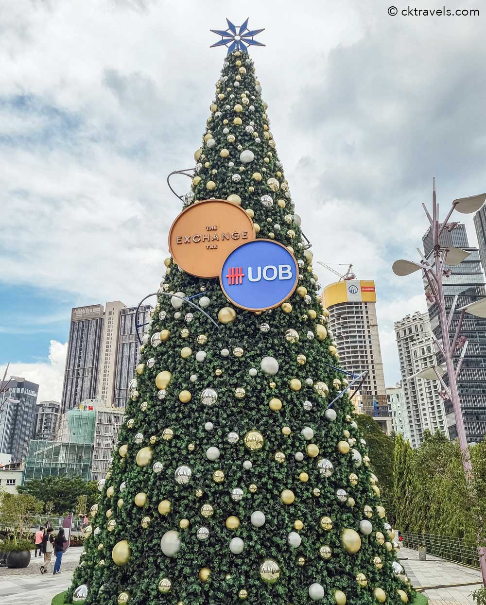 The Exchange TRX Mall Kuala Lumpur Christmas tree