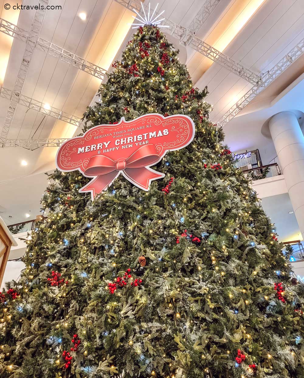 Berjaya Times Square KL Christmas Town Mall Kuala Lumpur