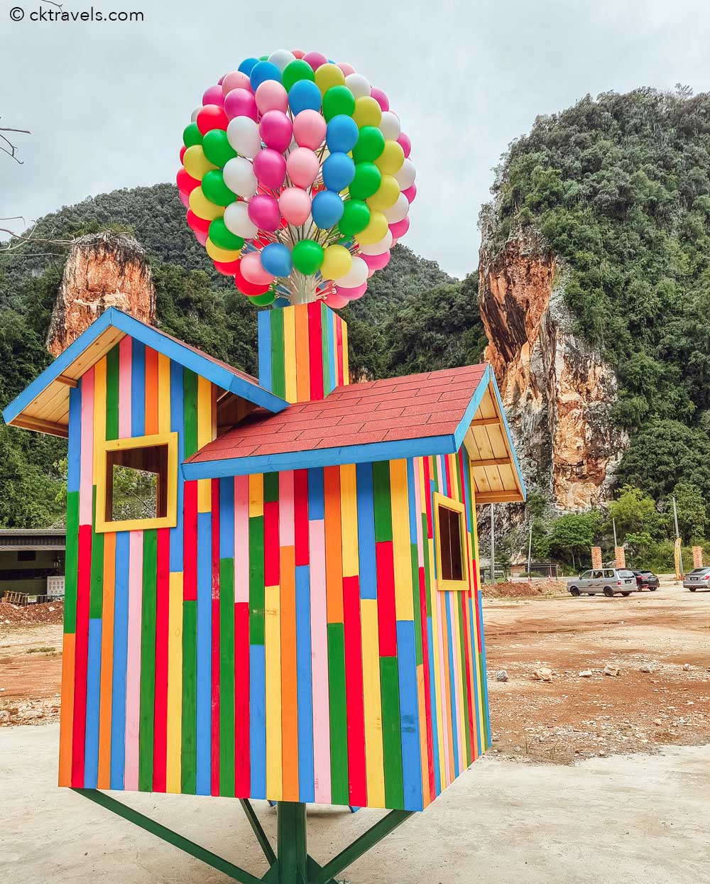 Balloon House up Tasik Cermin Ipoh